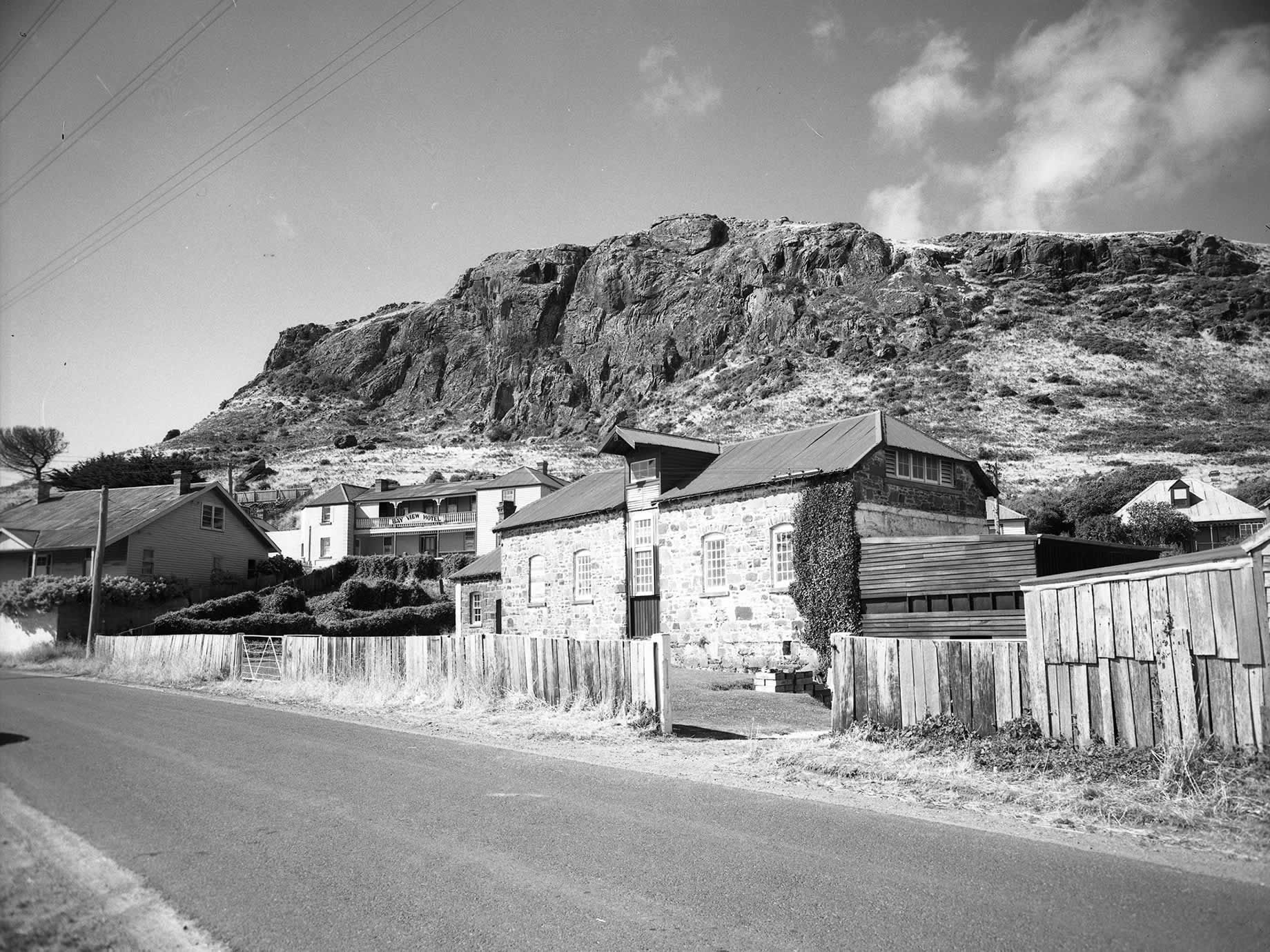 The Van Diemen’s Land Company store before restoration took place